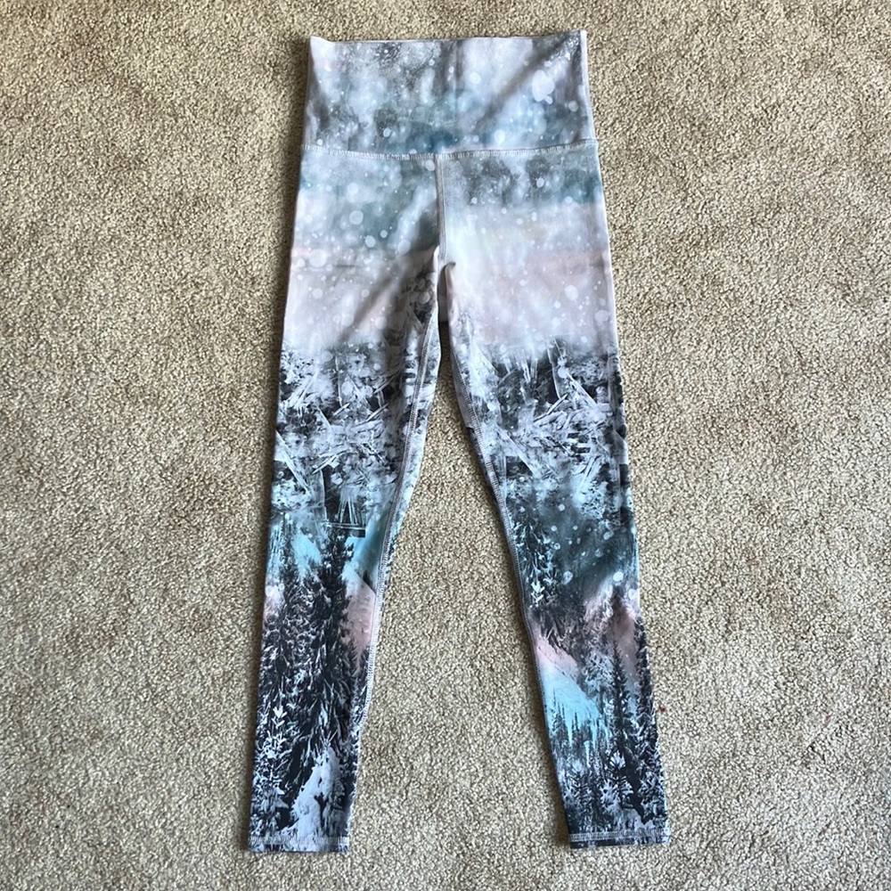 Winter capri leggings